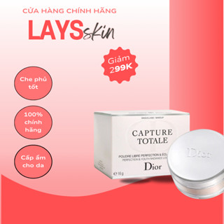 Phấn phủ bột Dior 001 Bright Light 16G da trắng sáng,Capture Totale,Khả năng kiểm dầu cao, chính hãng tone tự nhiên