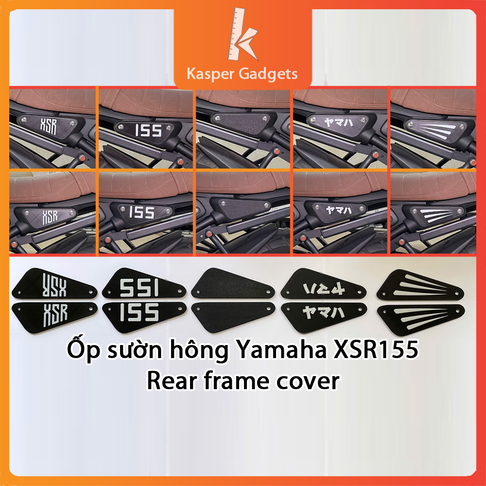 Ốp sườn sau Yamaha XSR155 (1 cặp) - Rear frame cover Yamaha XSR155