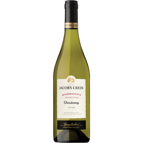 Rượu Vang Trắng Jacob Creek Winemaker's Collection Chardonay nồng độ Alc 12.5% 750ml Không Kèm Hộp