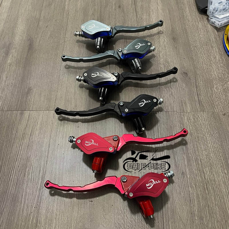 Tay phanh cnc, tay phanh bình liền dành cho xe điện và xe máy (tặng kèm dây ngắt phanh)