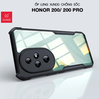 [Hỏa Tốc HCM] Ốp lưng XUNDD Honor 200/ Honor 200 Pro - Chống shock, Mặt lưng trong, Viền TPU
