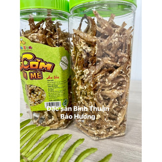 Cá cơm tẩm mè ăn liền - Đầm Sen. Ăn vặt ngon.