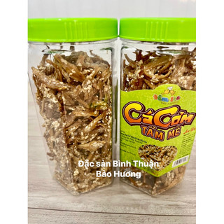 Cá cơm tẩm mè ăn liền - Đầm Sen. Ăn vặt ngon.