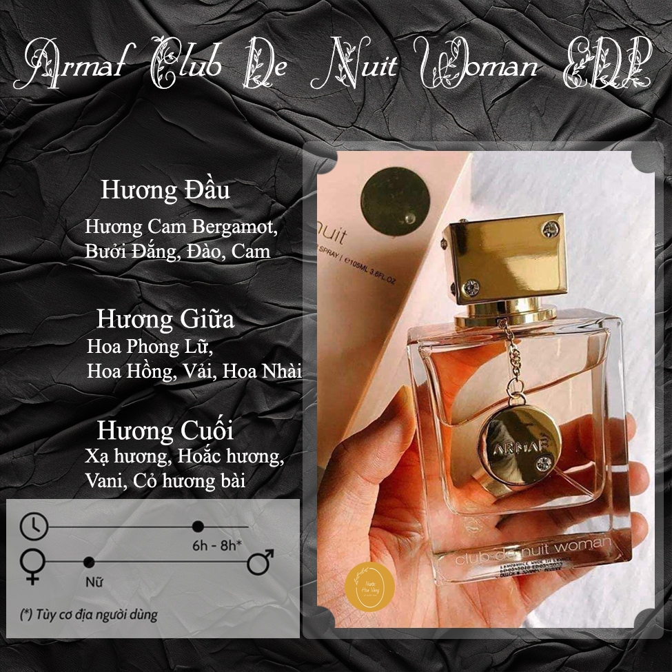 T- NƯỚC HOA NỮ Armaf club de nuit Woman - 105ml | BigBuy360 - bigbuy360.vn