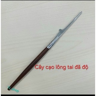 Cây dao cạo lông tai đã độ.