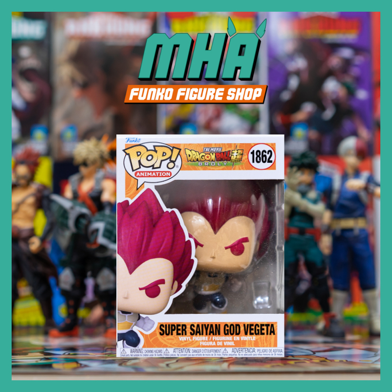 Chính Hãng Funko Pop Animation - Dragon Ball Super Broly  : Mô Hình Super Saiyan God Vegeta #1862