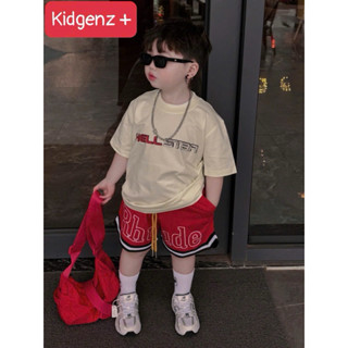 bộ áo thun JD HELL STAR + quần short bé trai , set áo phông quần cộc trẻ em unisex , kid genz