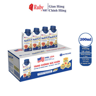 Sữa Bột Pha Sẵn NUTRICARE GOLD 200ML Giúp Ngủ Ngon Hỗ Trợ Tim Mạch Cơ Xương Khớp Dễ Hấp Thụ Ti