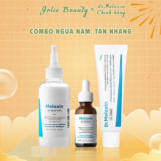 Combo Dr Melaxin Ngừa Nám, Tàn Nhang, Mờ Thâm Sạm, Giúp Trắng Da, Đều Màu, Cấp Ẩm Cho Da | Jolie Beauty