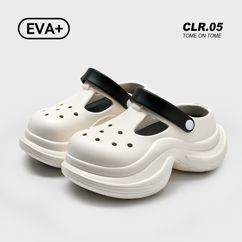 Dép CROSS đế cao cho nữ đế siêu dày, mang lên chân êm và mềm