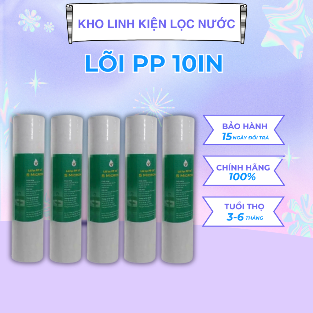 Lõi lọc nước số 1 – PP 5 micron