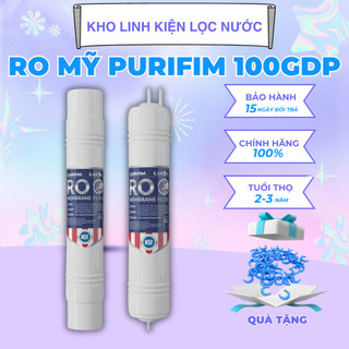 Màng lọc RO Karofi Purifim 50-100GPD USA chính hãng, công suất 10-20l/h, tuổi thọ 36 tháng