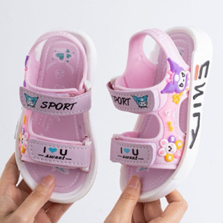Sandal kuromi pvc cho bé gái chất liệu cao su êm mềm cao cấp
