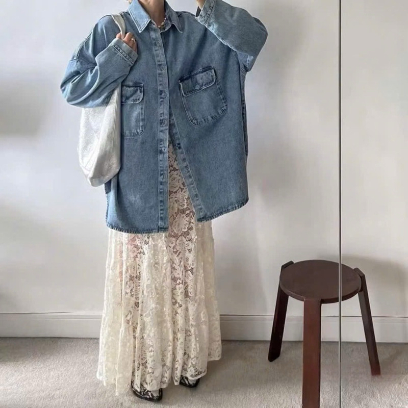 [ CV-103 ] Chân váy ren 2 lớp form dài 1m có lót dễ thương sang trọng lưng thun eo 58-75cm Free Size dưới 54kg hot top | BigBuy360 - bigbuy360.vn