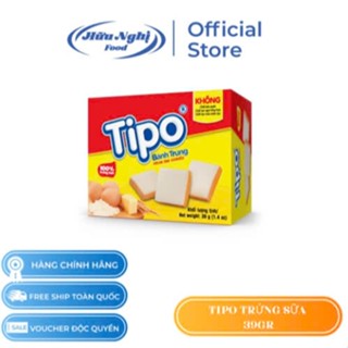  COMBO 24 HỘP TIPO BÁNH TRỨNG 39G 