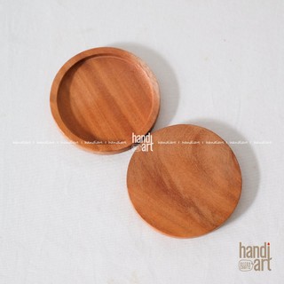 Lót ly gỗ tròn-Lót ly bằng gỗ tự nhiên