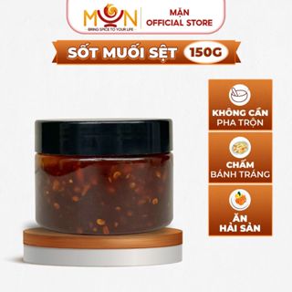 Hũ 150G Sốt Muối Bò Sệt Chấm Bánh Tráng MẶN - Chuẩn Vị Chua Cay Mặn | Gia Vị Bánh Tráng Trộn