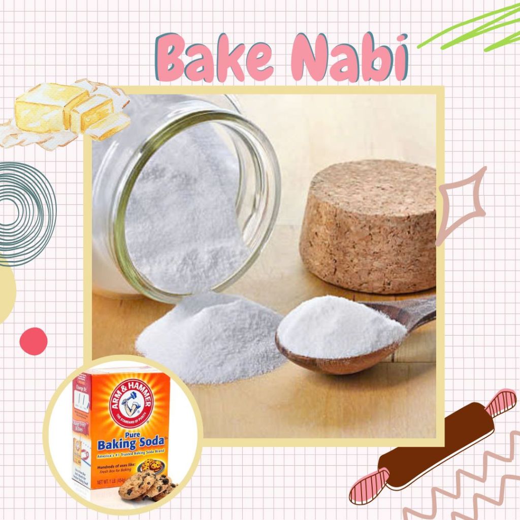 MUỐI NỞ BAKING SODA PURE 454GRx