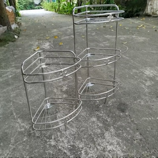 Kệ góc inox 2 -3 tầng