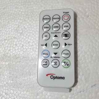 Remote Điều khiển máy chiếu Optoma Dẹt (kèm pin)