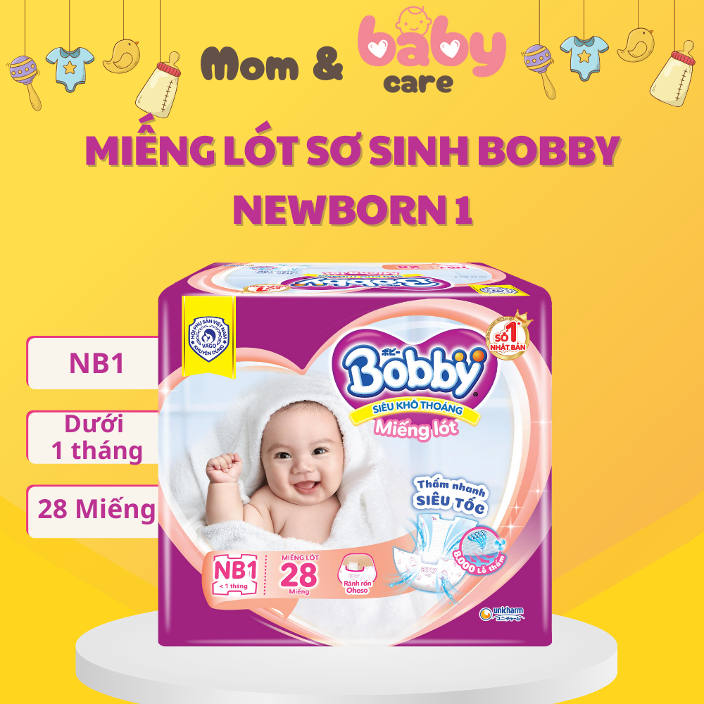 Miếng lót sơ sinh Bobby Newborn 1