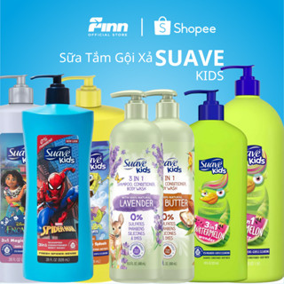   BILL MỸ AIR  Sữa tắm gội xả Dành Cho Bé Suave Kids  Chai  - An Toàn Dịu Da Không Gây Kích Ứng Hương Thơm Dễ Chịu 