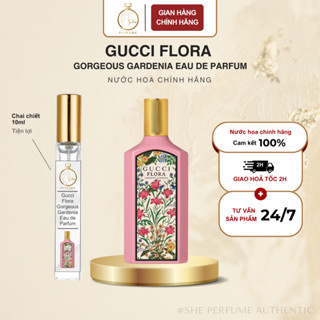 Nước hoa chính hãng Gucci Flora Gorgeous Gardenia Eau de Parfum phong cách ngọt ngào, nhẹ nhàng