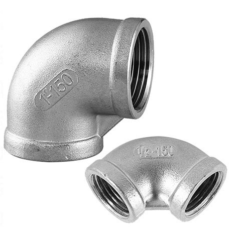 Cút Ren Trong Inox 304 Hai Đầu Ren Trong, Co Inox 304.