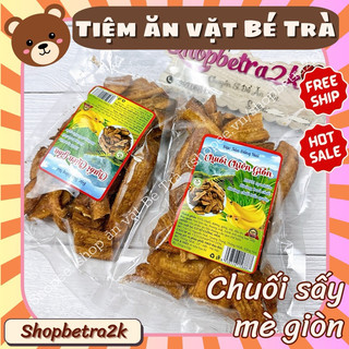 Chuối sấy mè thơm giòn ngon |gói 200gr|
