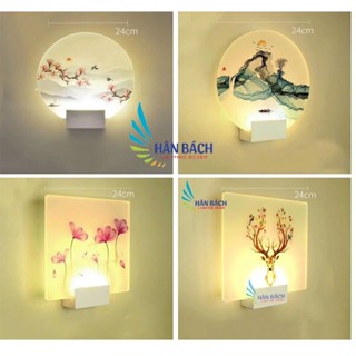Đèn tranh gắn tường led  trang trí phòng khách phòng ngủ