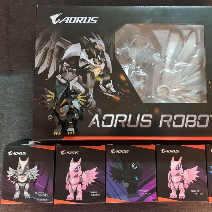 Chính hãng Mô hình chim Aorus Mini trang trí máy tính Gigabyte