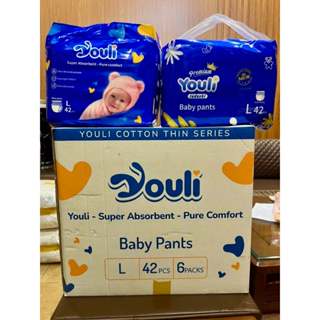  Bỉm dán quần YOULI BABY PANTS Size S56 M46-44 L42 XL40 XXL36 XXXL34 nội địa Trung Quốc 