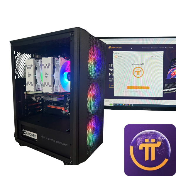 Cây đào Pi 2 chip E5-2683v4 32x64 luồng ram 64gb 500gb 1050ti chạy 2 tài khoản chạy thêm grass