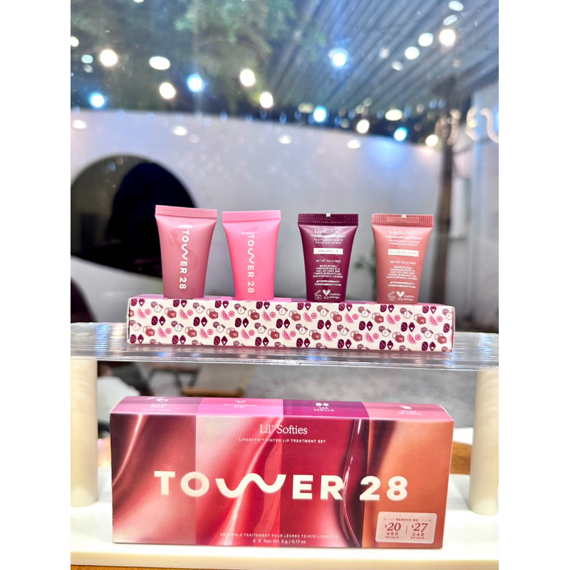 [Sẵn-Hoả Tốc✨]Set son dưỡng tower 28 combo tower 28