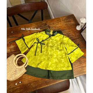 Pháp phục đôi Nhã Tịnh Mẹ&bé gái (Nhà Xuka handmade)