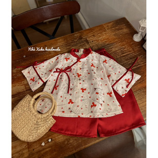 Pháp phục đôi Nhã Tịnh Mẹ&bé gái (Nhà Xuka handmade)
