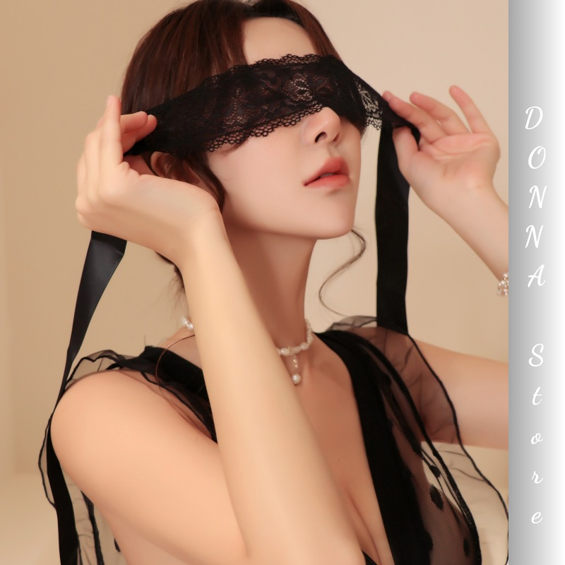 Bịt mắt ren dễ thương BM1 tư buộc