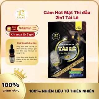 [ FREE SHIP] Combo 5 gói cám mát thi đấu 2in1 cho Hút mật Tài Lê. tặng  vitamin tăng lực . ( Đen )