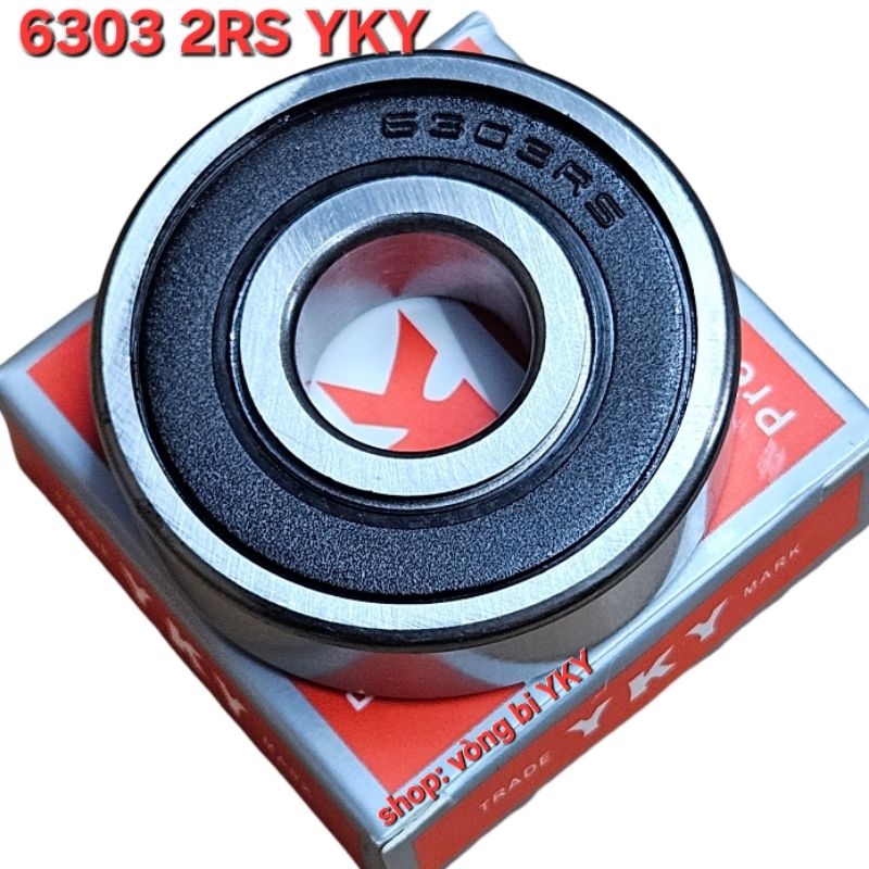 vòng bi 6303 2RS YKY ( cốt 17x47x14mm)