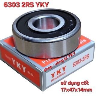 vòng bi 6303 2RS YKY ( cốt 17x47x14mm)