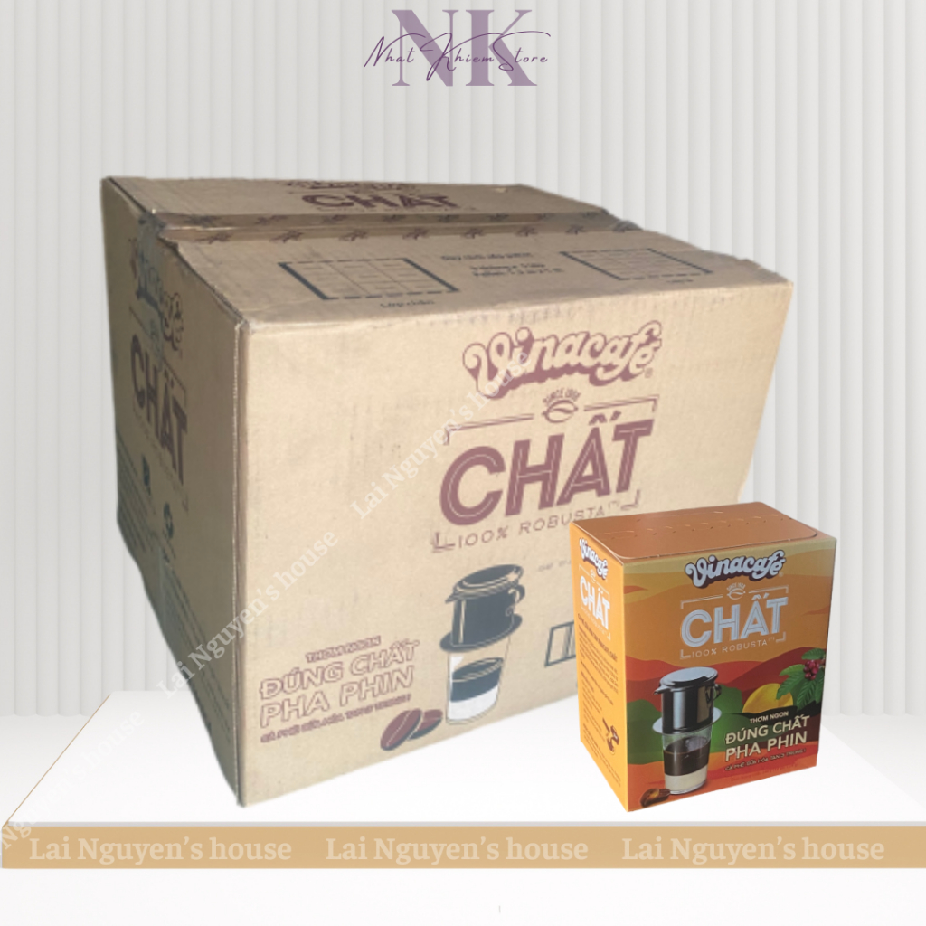 Cà phê sữa đá VinaCafé Chất Sài Gòn 240g (Mẫu mới) (10 gói/ hộp)