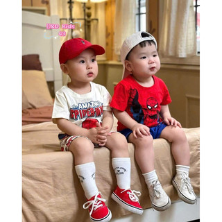 Set 2 bộ cotton bé trai 100-150