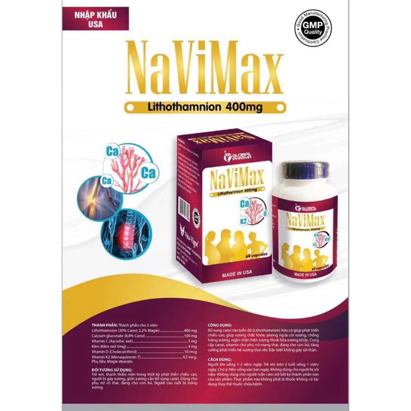 Canci tảo biển đỏ hàng nhập mỹ navimax
