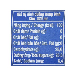 Pepsi 1 Lốc 6 Lon  320 ml - Shop 24 Giờ
