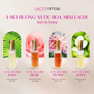 [HÀNG TẶNG KHÔNG BÁN] Nước hoa mini ROSE hương hoa hồng cao cấp (10ml) - Lacdy [Chính Hãng]