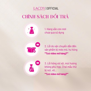 [HÀNG TẶNG KHÔNG BÁN] Nước hoa mini ROSE hương hoa hồng cao cấp (10ml) - Lacdy [Chính Hãng]