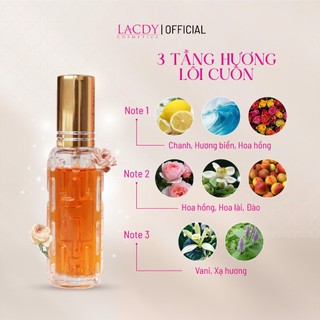 [HÀNG TẶNG KHÔNG BÁN] Nước hoa mini ROSE hương hoa hồng cao cấp (10ml) - Lacdy [Chính Hãng]