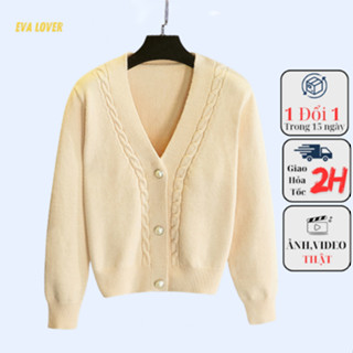 Áo khoác len fom rộng bigsize, cardigan nữ thu đông mẫu mới nhất 2023