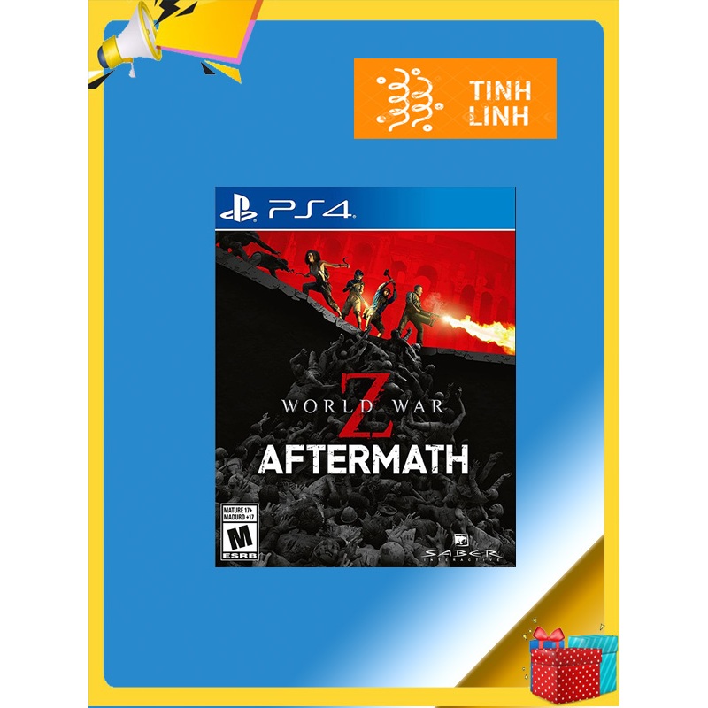 Đĩa game PS4 World War Z Aftermath