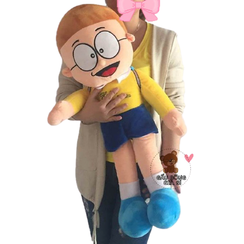 NOBITA NHỒI BÔNG [65cm] GẤU BÔNG NOBITA SIZE LỚN